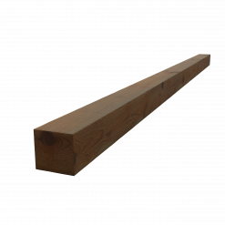 Brown 100mm (4") Wooden Posts